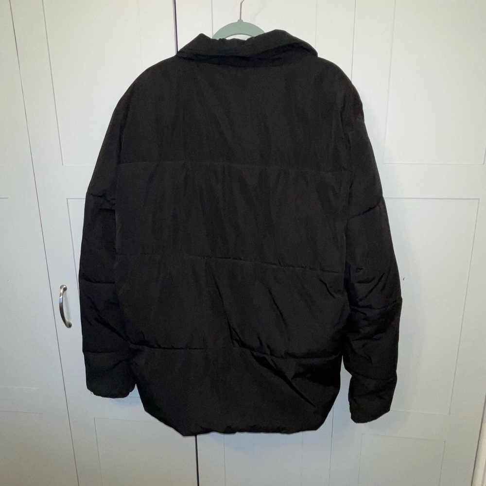 H&M Charcoal Quilted Jacket - Picture 5 of 9